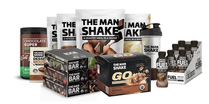 The Man Shake logo