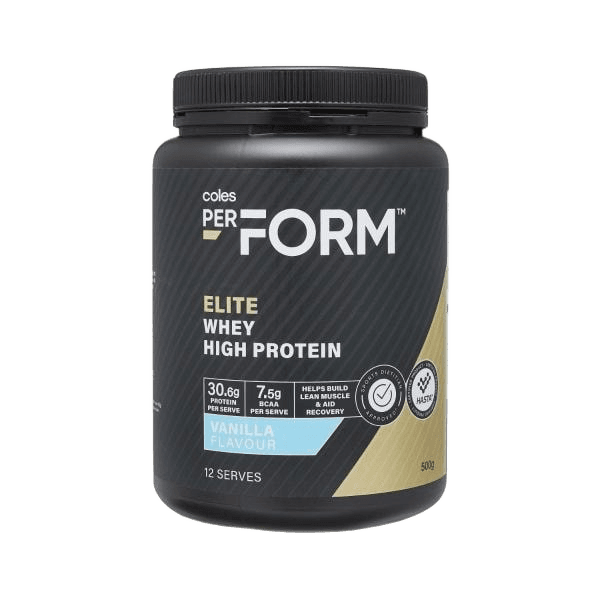 Coles Perform Elite Whey High Protein