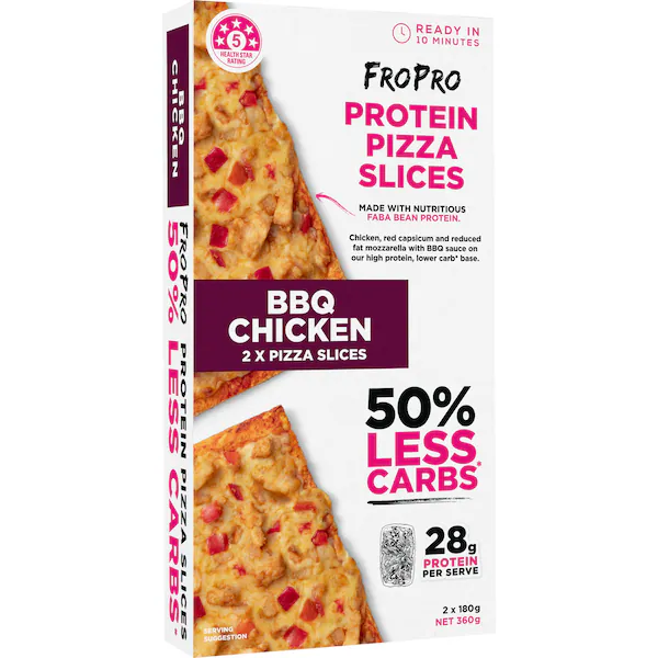 FroPro BBQ Chicken Pizza Slices