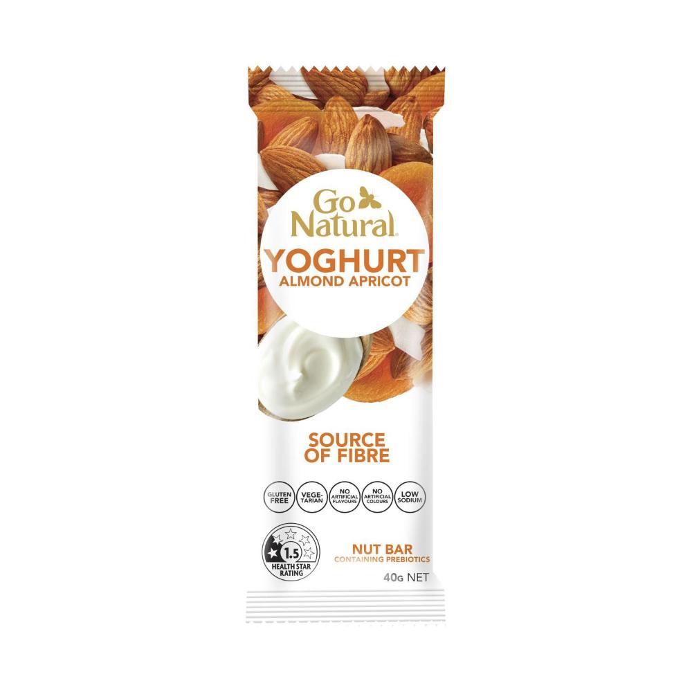 Go Natural Yoghurt Almond & Apricot Bar
