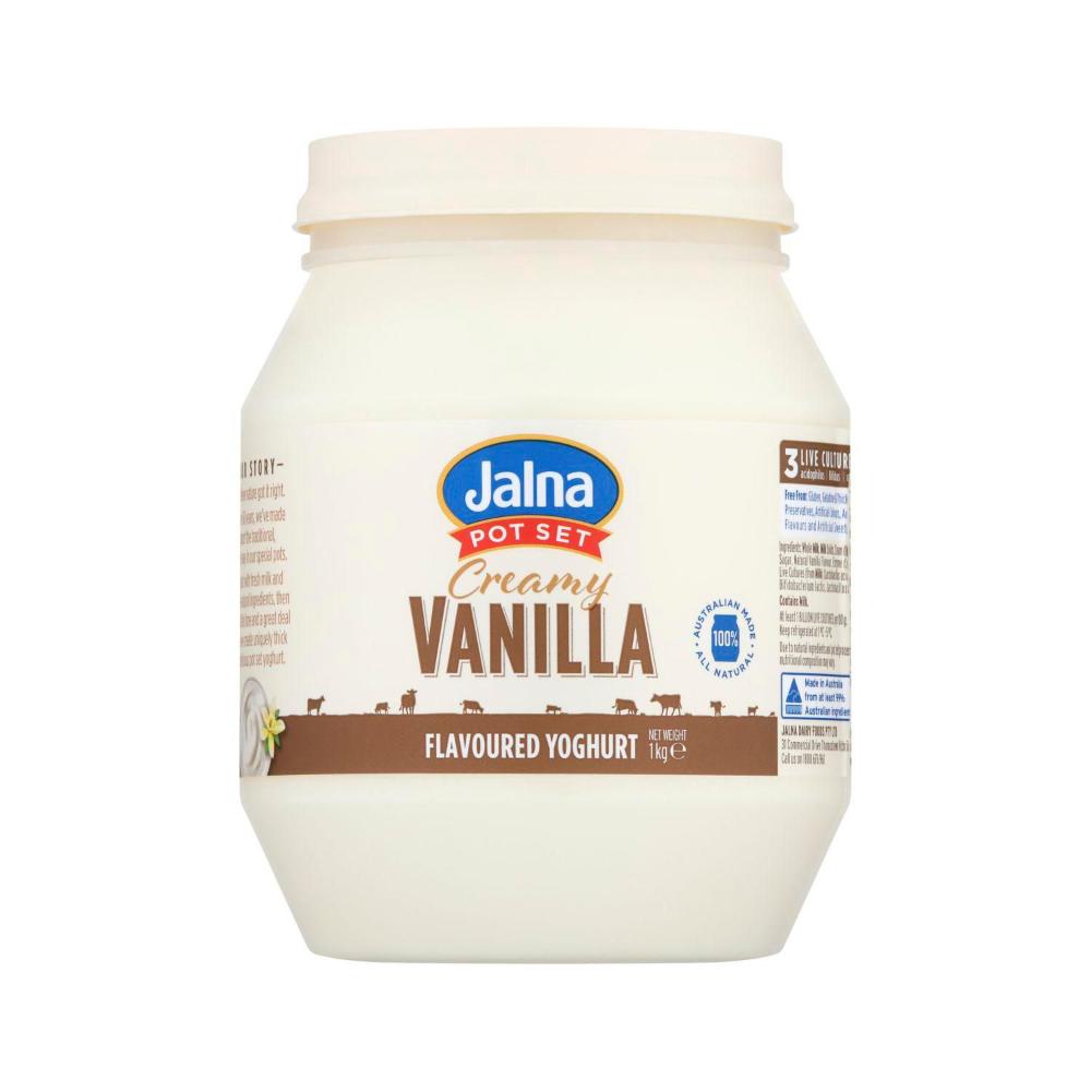 Jalna Pot Set Creamy Vanilla Yoghurt