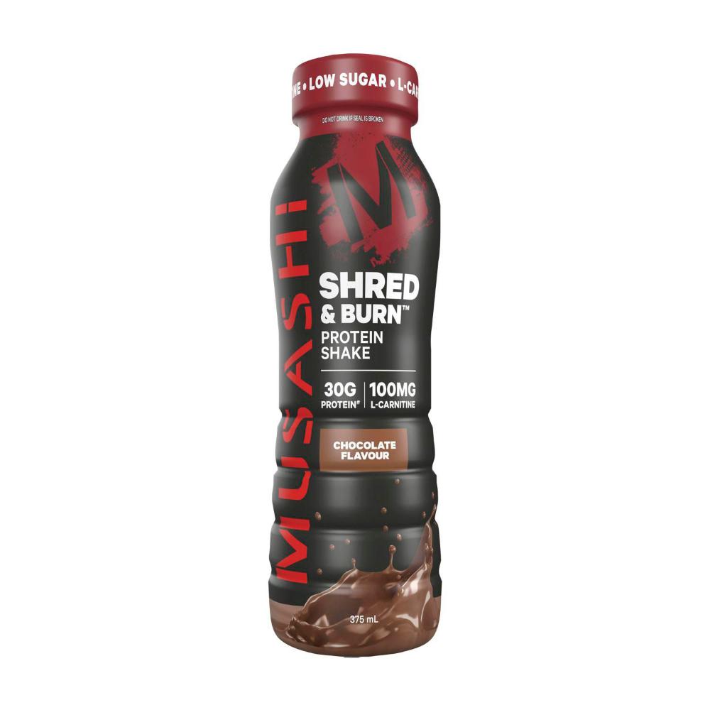 Musashi Shred & Burn Chocolate Protein Shake