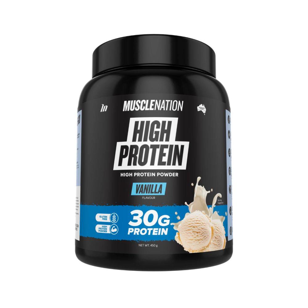 Muscle Nation High Protein Powder Vanilla