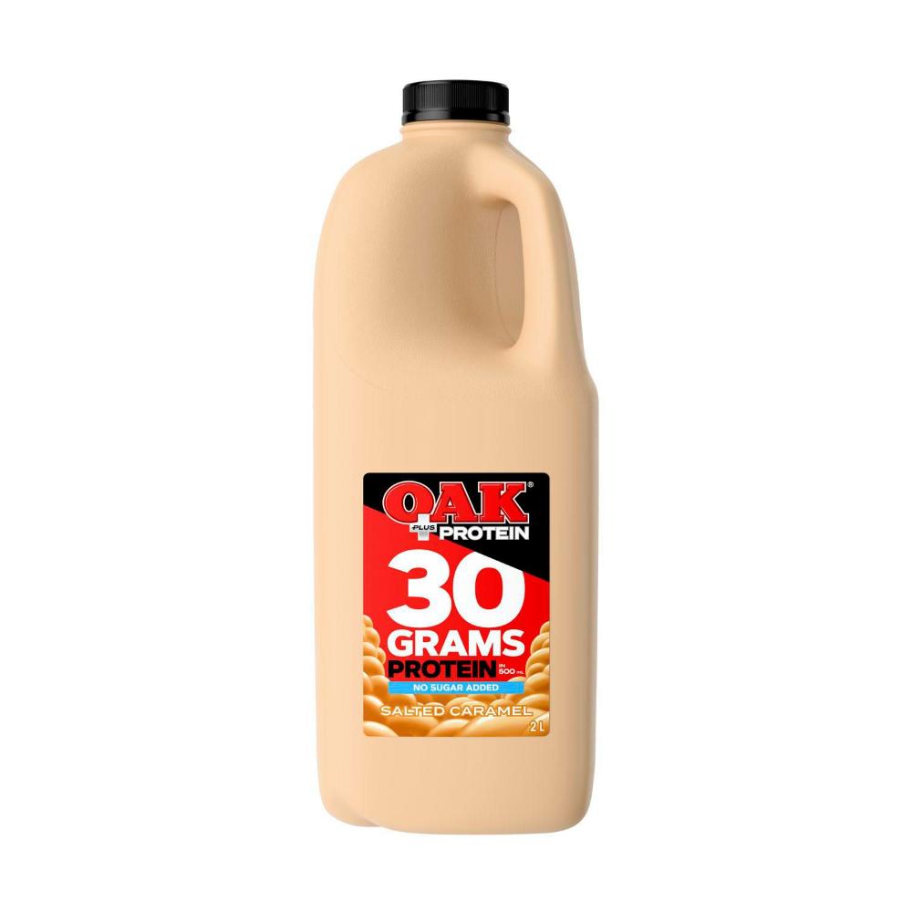 Oak Plus Protein Salted Caramel Milk | 2L