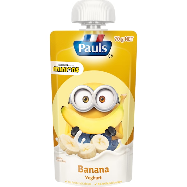 Pauls Kids Yoghurt Pouch Banana