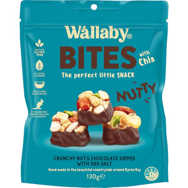 Wallaby Nutty Bites Sea Salt