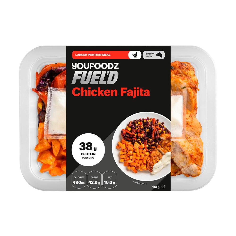 Youfoodz FUEL'D Chicken Fajita