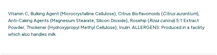 Vitamin C Plus ingredients